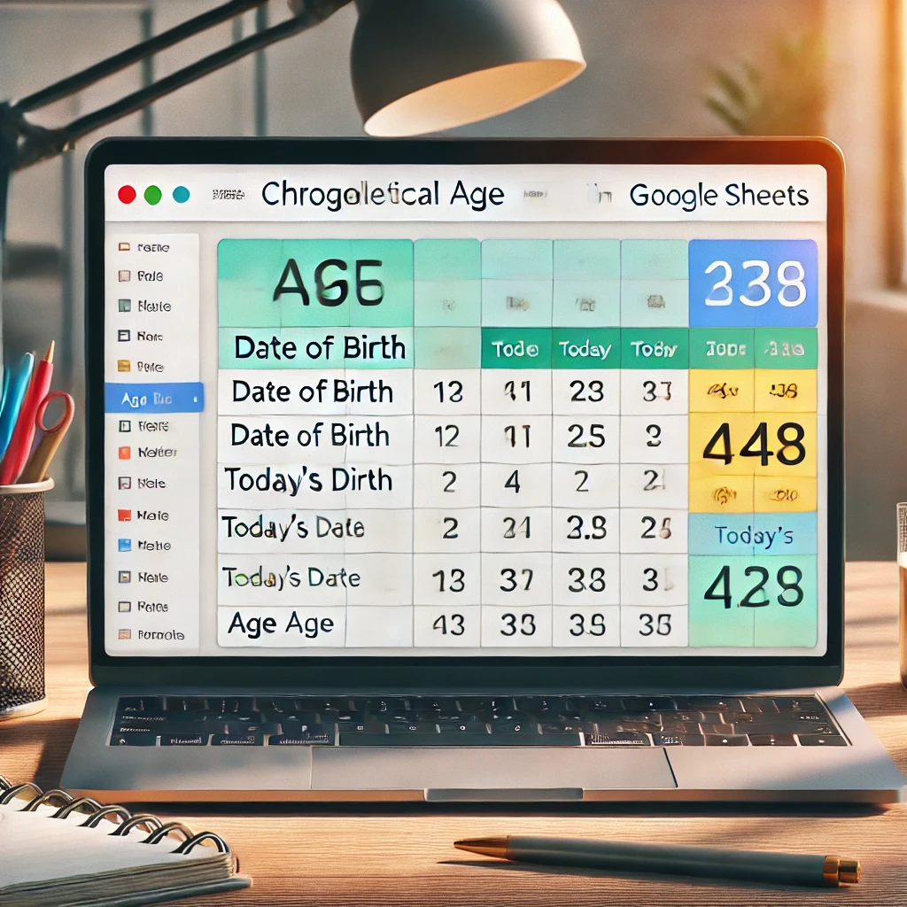 How to Calculate Age in Google Sheets